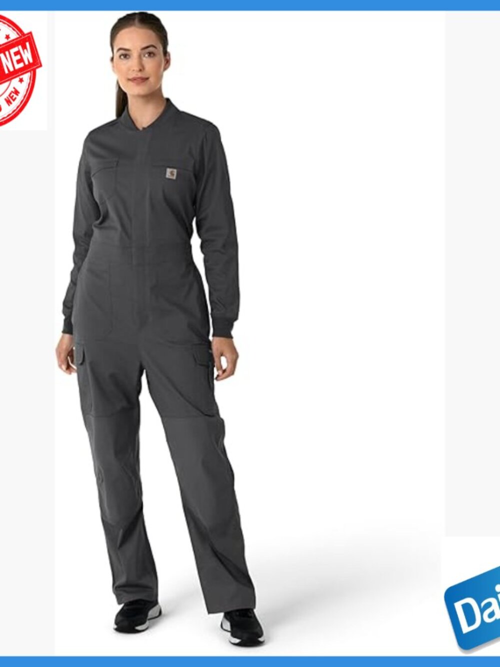 Rugged Flex Ripstop Coverall with DWR Finish, 11 Pockets, X-Small